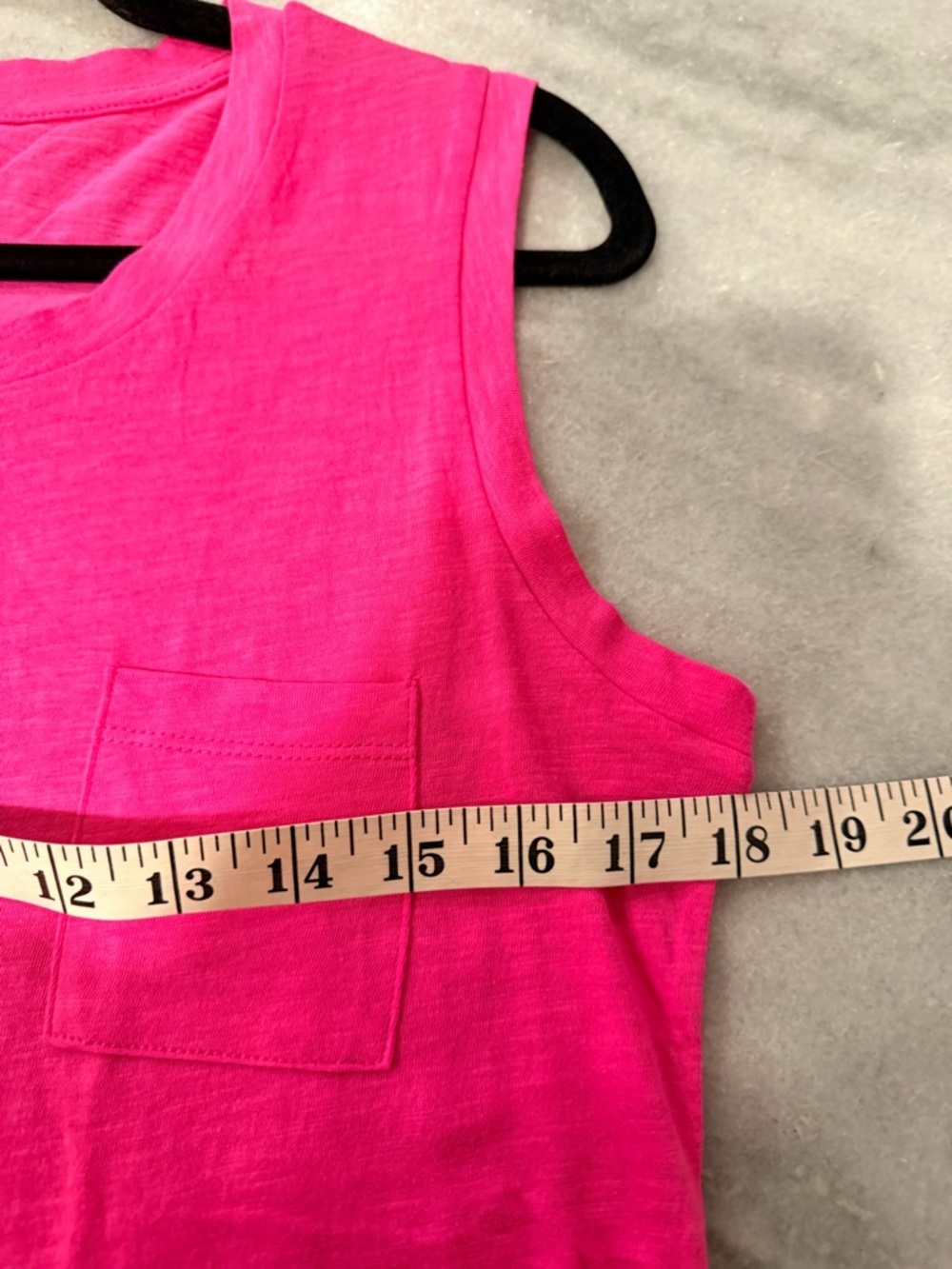 NWOT Madewell Size S Pink Lightweight Crew Neck Relaxed Fit Cotton Tank Top - Picture 6 of 10